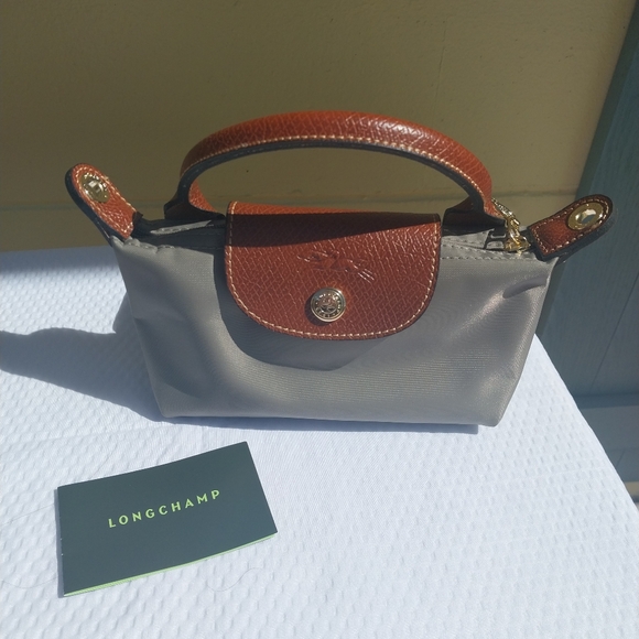 Longchamp pouch with handle - Picture 5 of 6